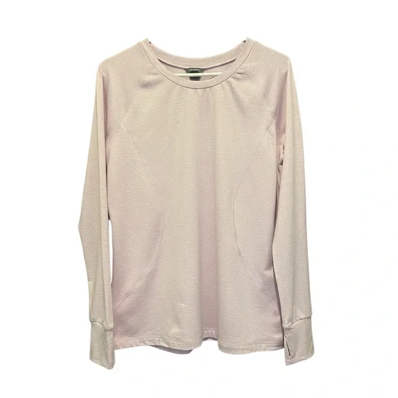 Eddie Bauer Soft Pink Long Sleeve Top Size XL. - Picture 1 of 6